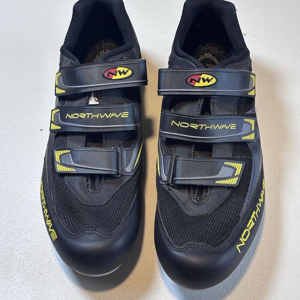 NORTHWAVE Vintage Cycling MTB Shoes Mountain Bike 3 Strap S 46 made in  Italy